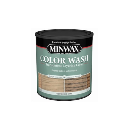 1 Qt. Wash Interior Wood Stain, Gray